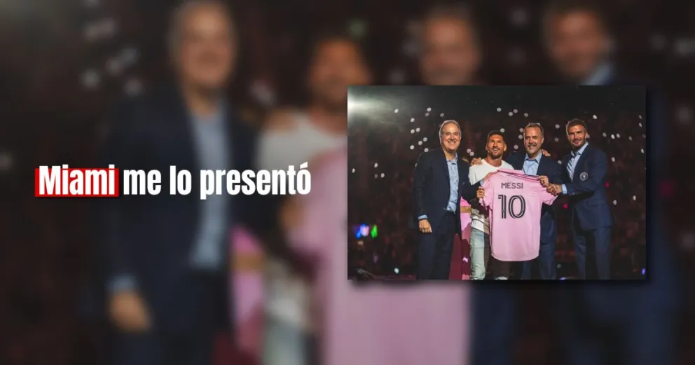 Lionel Messi fue presentado oficialmente en el Inter de Miami 