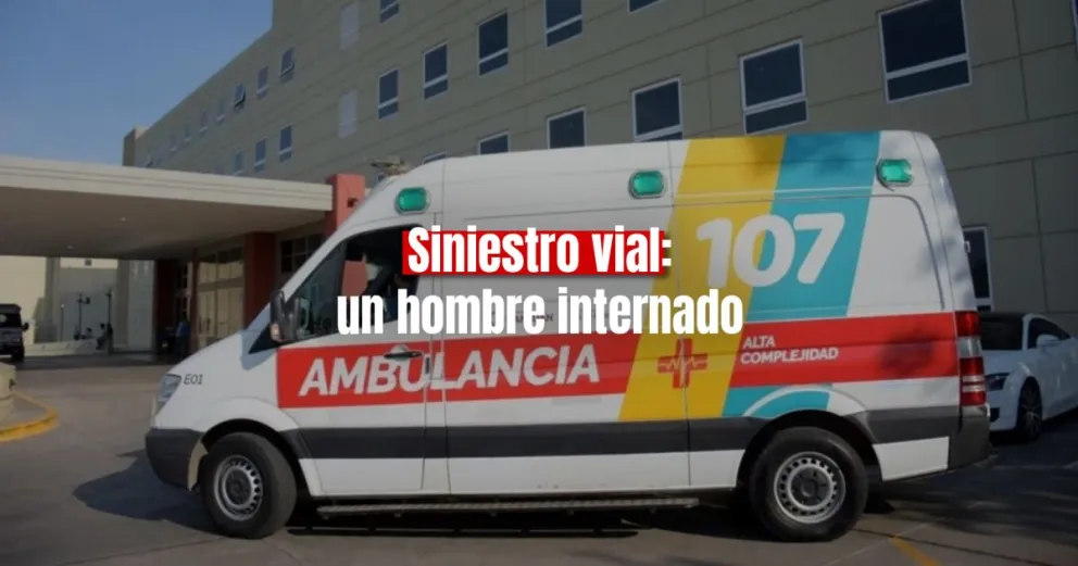 Un auto embistió a un peatón que caminaba por el costado de Ruta 40 