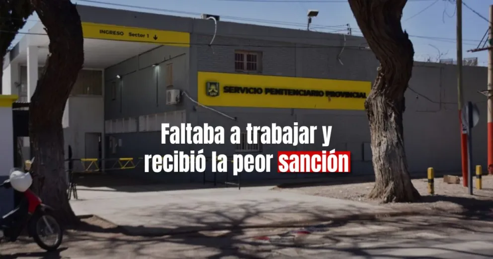 Echaron a una oficial del Penal de Chimbas que faltó durante casi un año a su trabajo