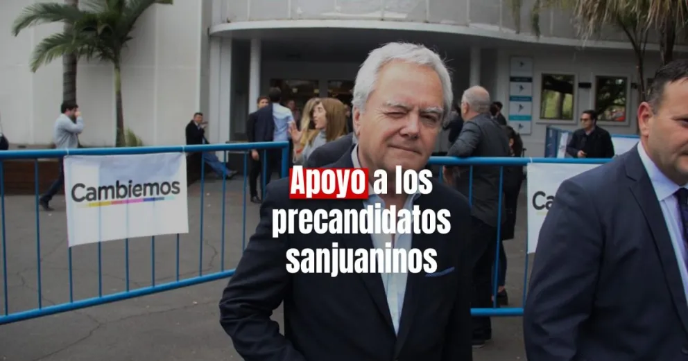 PASO: a fin de mes llega Federico Pinedo para apoyar a los candidatos sanjuaninos de Bullrich