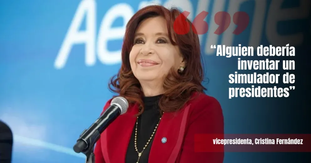 Cristina Fernández y Sergio Massa participaron del acto de Aerolíneas y apuntaron contra el presidente 