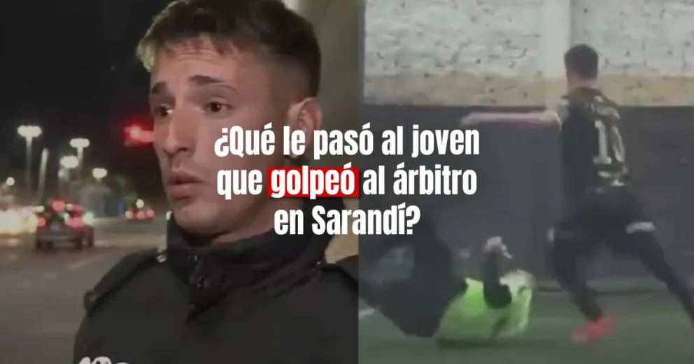 Encontraron muerto al joven que le dio una patada al árbitro 