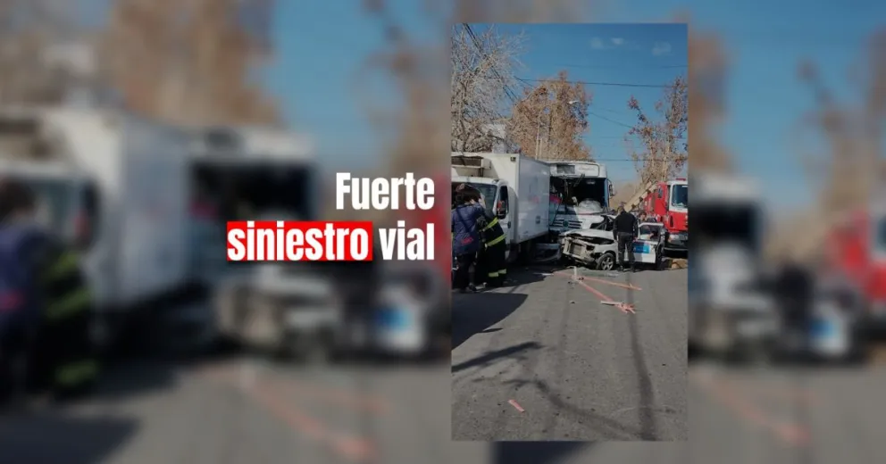 Choque múltiple en Capital con ocho heridos 