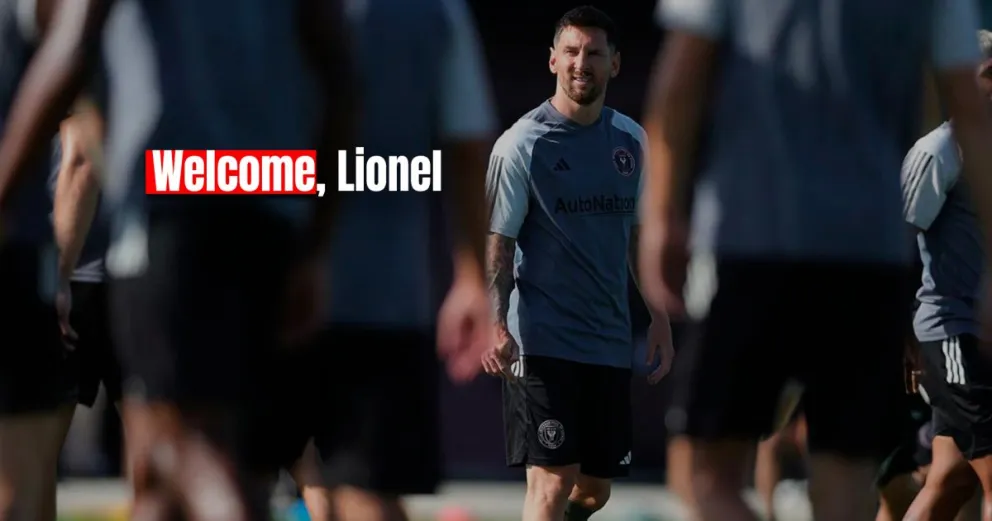 Messi entrenó por primera vez con el Inter de Miami y se prepara para el debut
