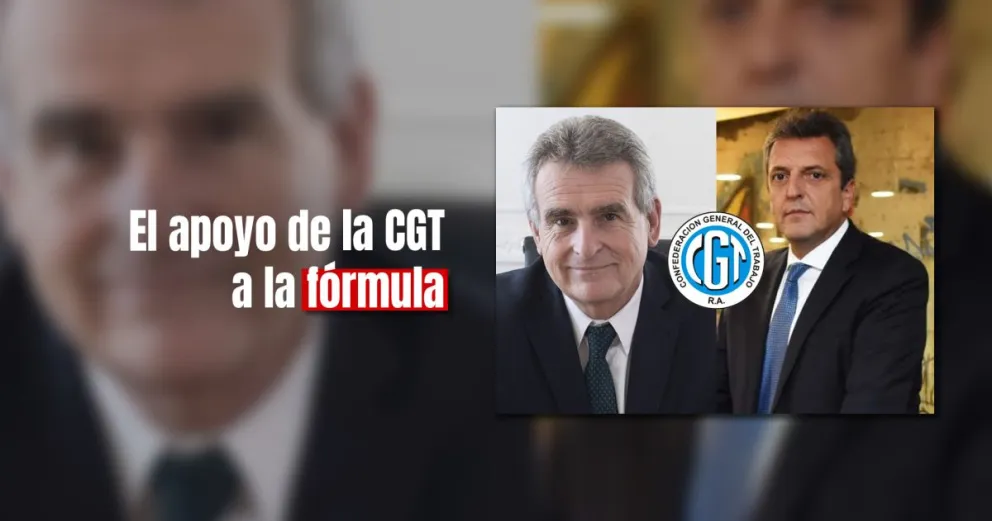 La CGT recibe hoy a Sergio Massa y Agustín Rossi  y promete "jugar fuerte" en la campaña electoral