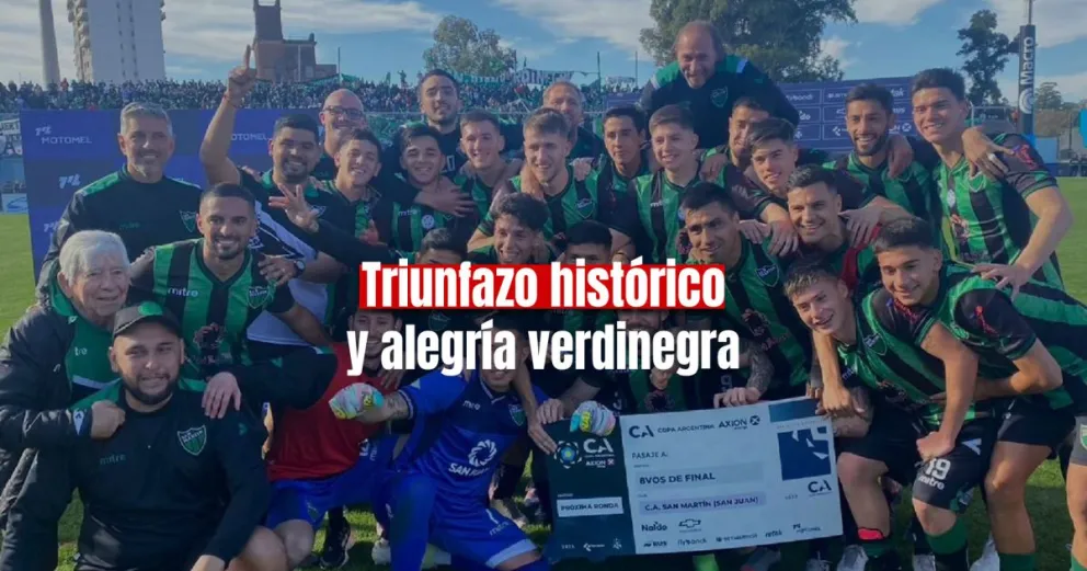 Triunfazo de San Martín ante Veléz por Copa Argentina