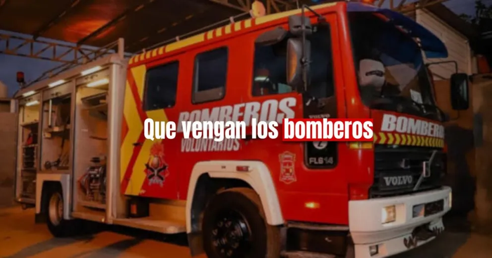 Una casa se incendió por el desperfecto de una heladera 