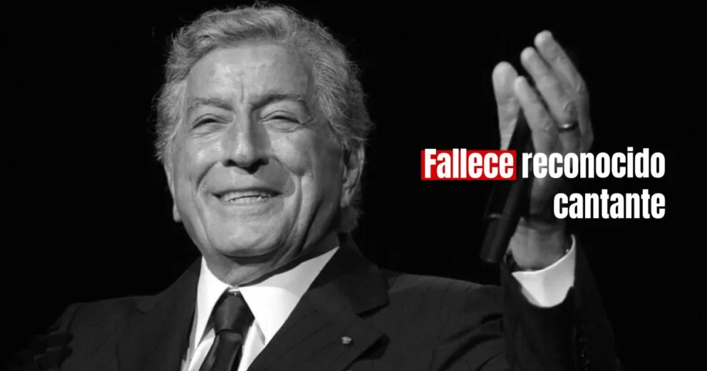 A los 96 años fallece el icónico cantante Tony Bennett
