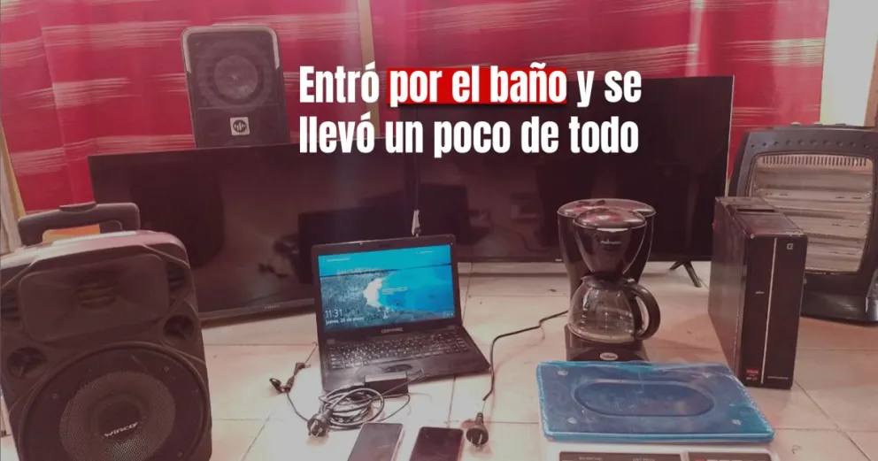 Capital: entró a robar a una casa y fue detenido