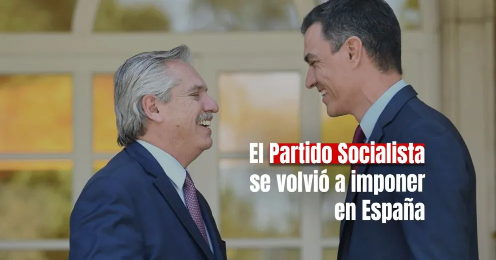 España: ganó el Partido Socialista y Alberto Fernández saludó al presidente 