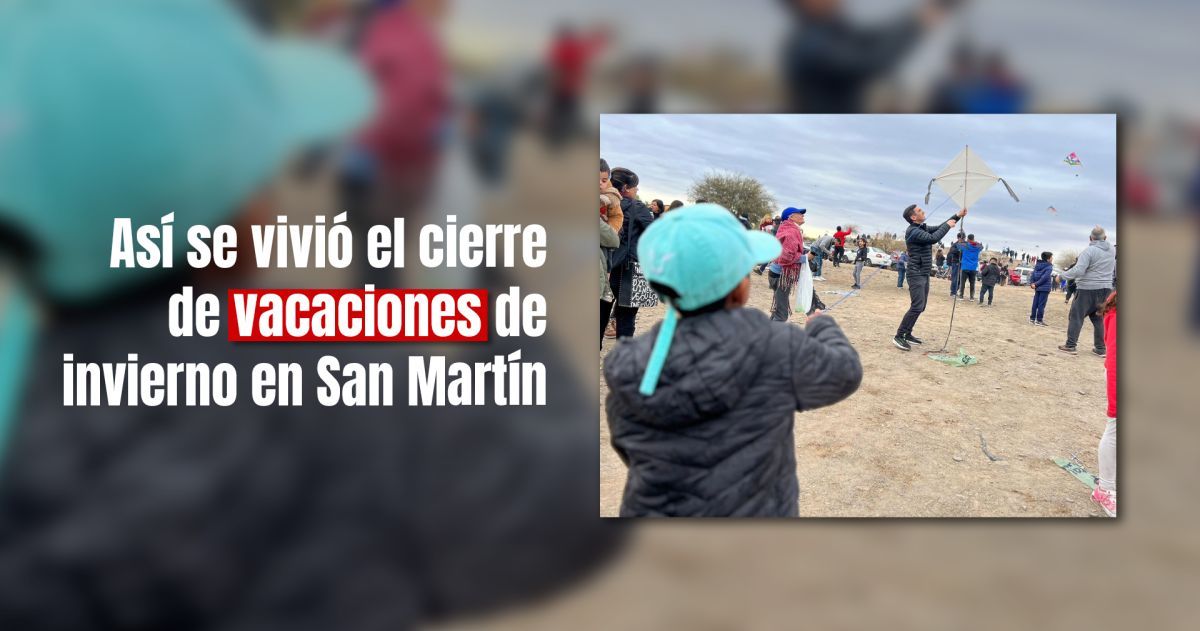Se vivió una nueva edición del Concurso Infantil de Barrilete en San Martín