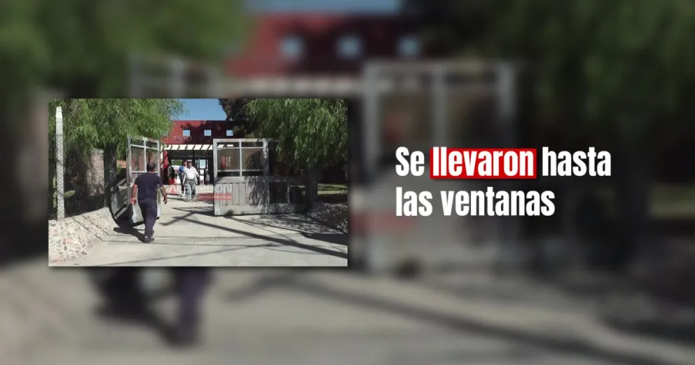 Robaron en la Escuela Villicum de Albardón