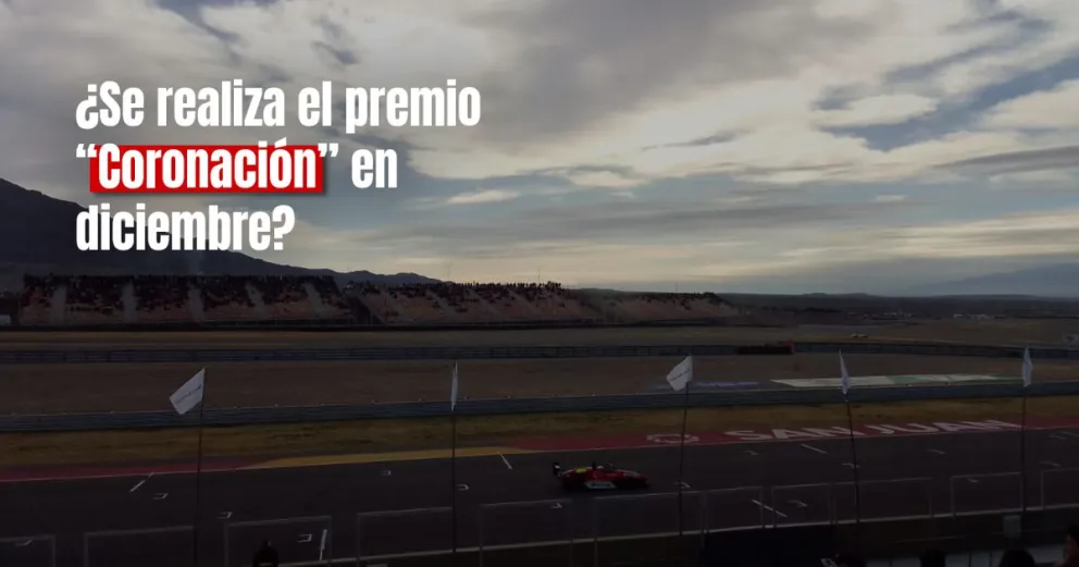 “El premio 'Coronación' sí se realiza”, dijo el gobernador de la provincia