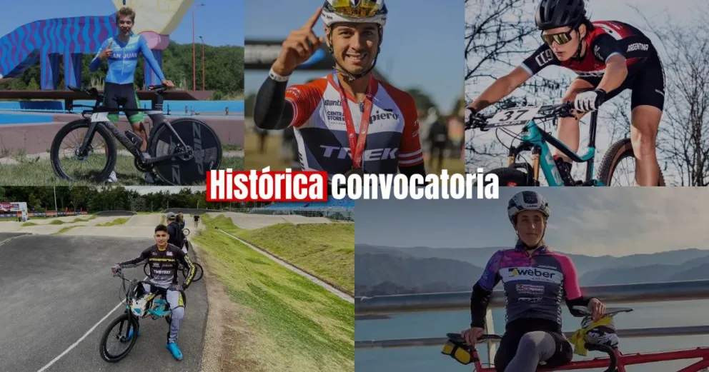 Selección Argentina: cinco ciclistas sanjuaninos citados para el mundial