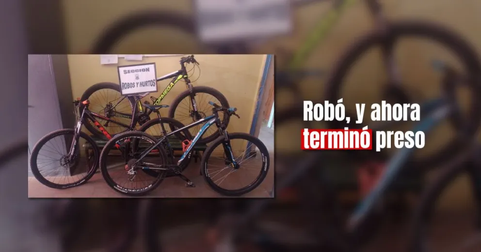 Tras dos allanamientos se recuperó una bicicleta robada