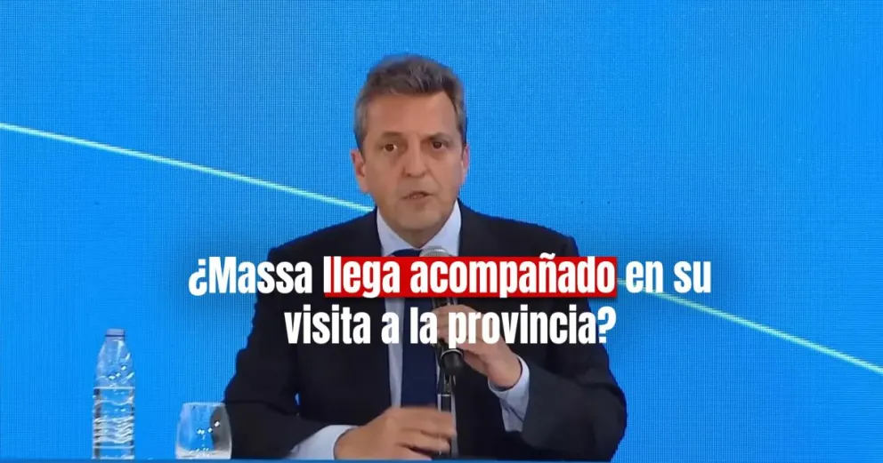 Agustín Rossi y Wado de Pedro acompañan a Massa en su visita a San Juan