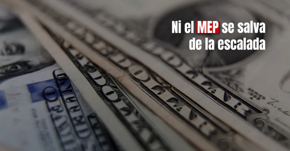 El dólar MEP subió casi 9 pesos y superó los $510