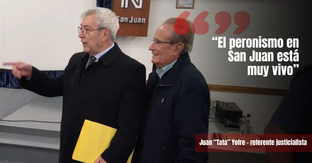 Juan "Tata" Yofre estuvo en San Juan y analizó el panorama electoral 