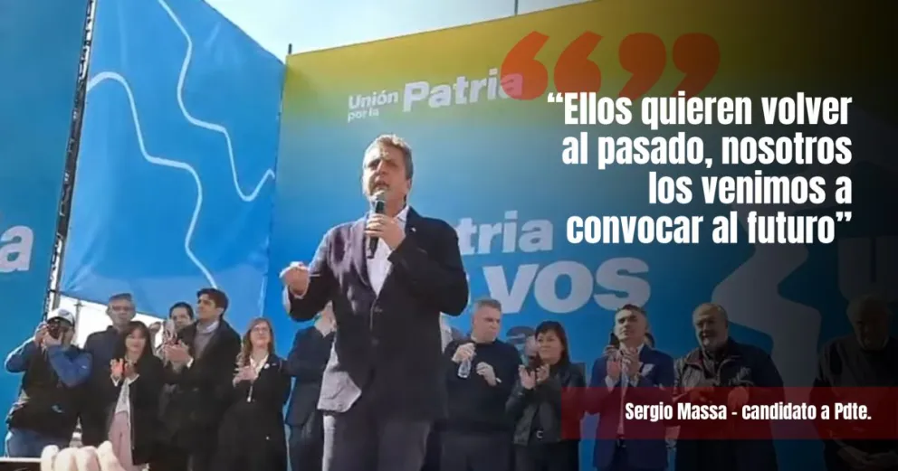 En el acto en Chimbas, Massa defendió su compromiso con los sanjuaninos