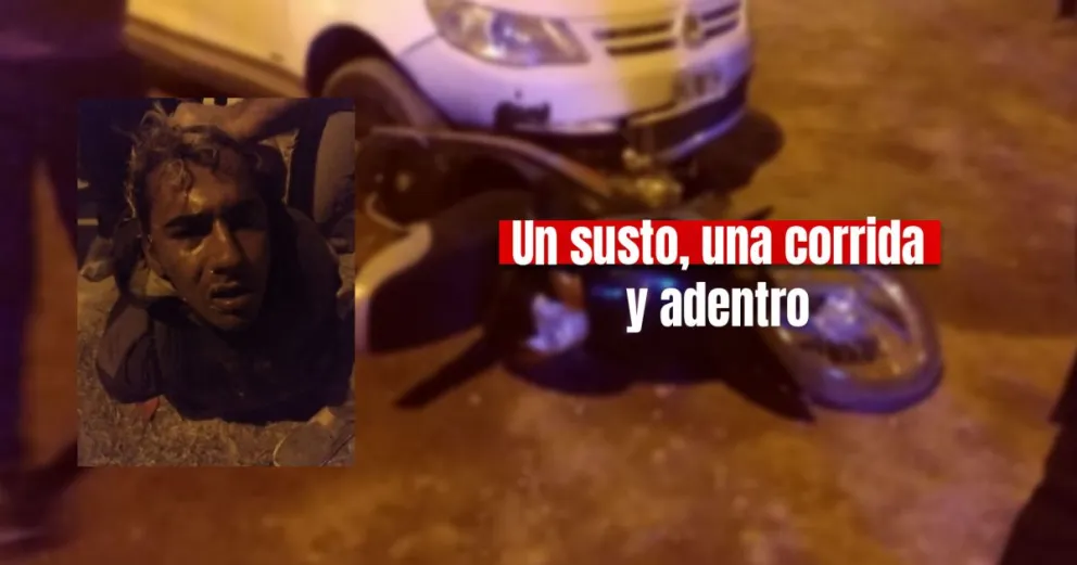 Vecinos atraparon a un ladrón que había golpeado y robado a una adolescente 