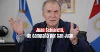 Juan Schiaretti llega a San Juan