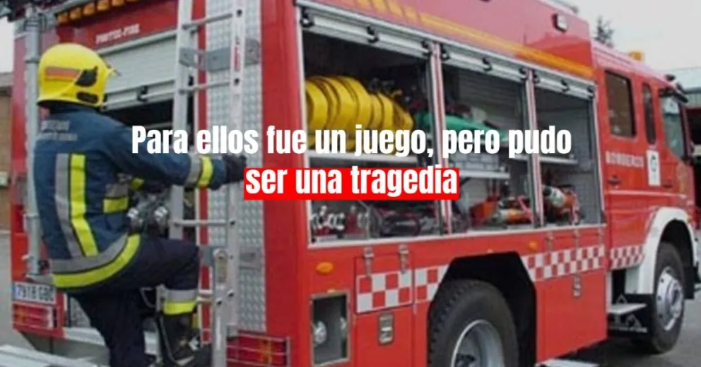 Dos menores de edad iniciaron un feroz incendio en una finca