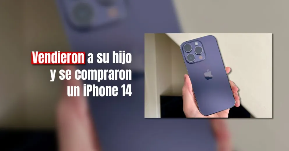 Una pareja de la India vendió a su bebé de ocho meses para comprarse un iPhone 14