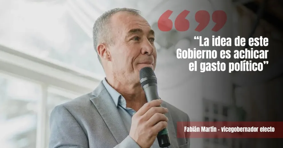 Fabián Martín aseguró que evalúan reducir gastos en la Cámara de Diputados 