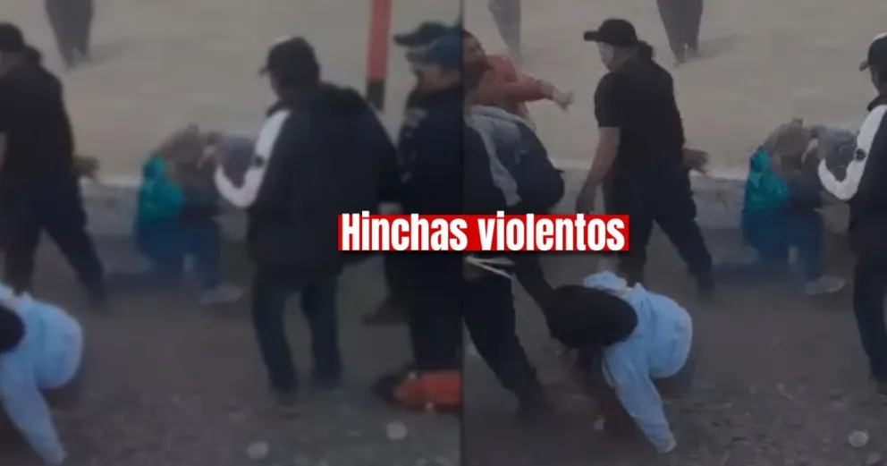 Un grupo de hinchas se pusieron violentos en un partido de Calingasta 