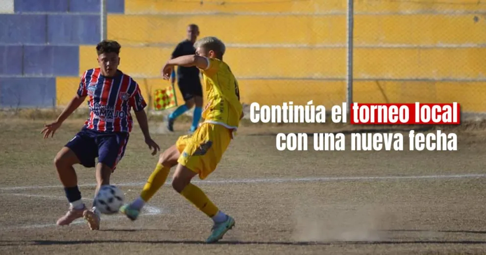 Conocé los días de la próxima fecha del Torneo Local de Fútbol 
