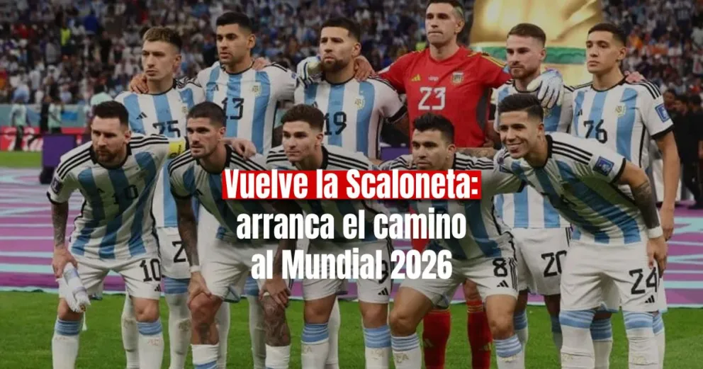Fechas y horarios definidos para los primeros dos partidos de la Selección por Eliminatorias