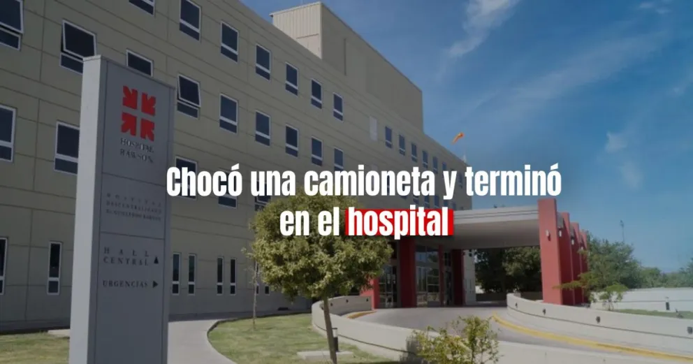 Una motociclista perdió el control y chocó con una camioneta