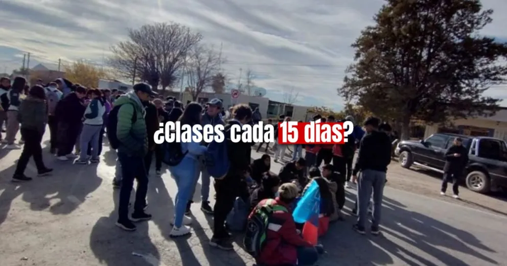 Padres y alumnos de Sarmiento reclaman falta de infraestructura en un establecimiento educativo