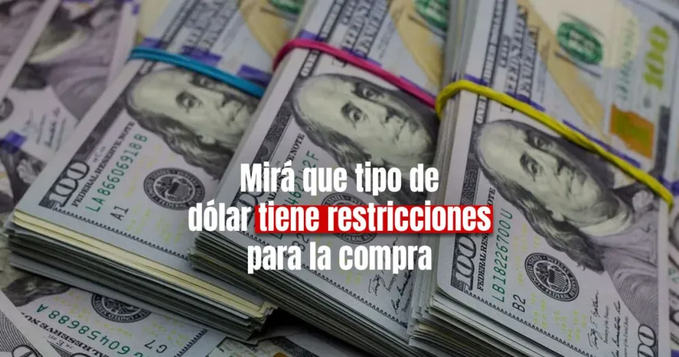 Nuevas restricciones para la compra de dólares financieros