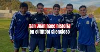 Mundial de Fútbol Silencioso: gran presencia sanjuanina en la Selección 