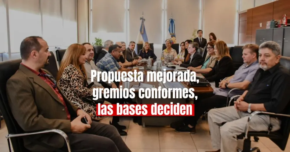 Paritaria: el Gobierno mejoró la propuesta y los gremios responderán el 14