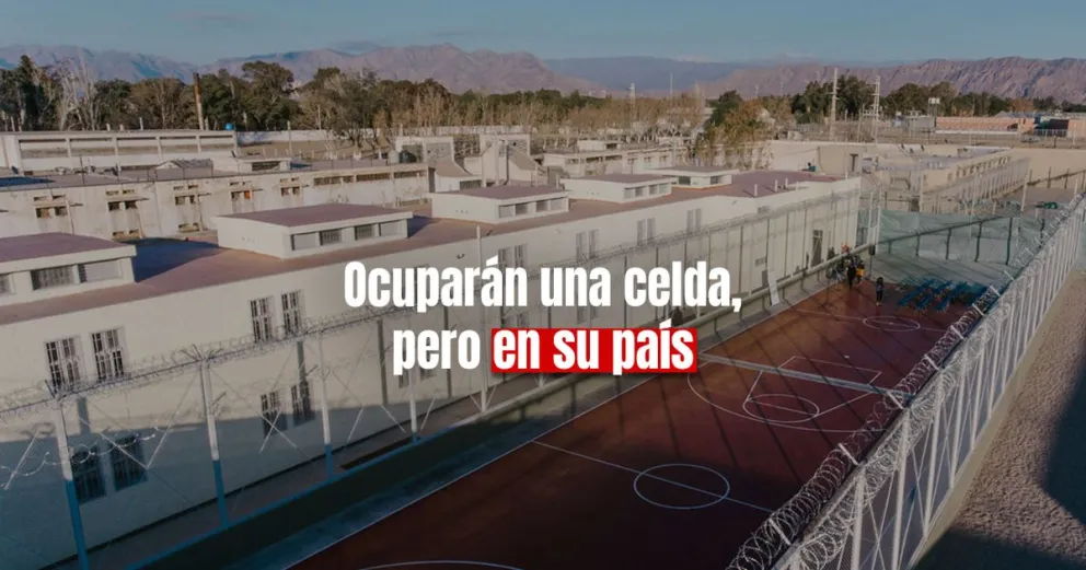 Justicia: expulsan del país a tres extranjeros detenidos en el Penal Chimbas