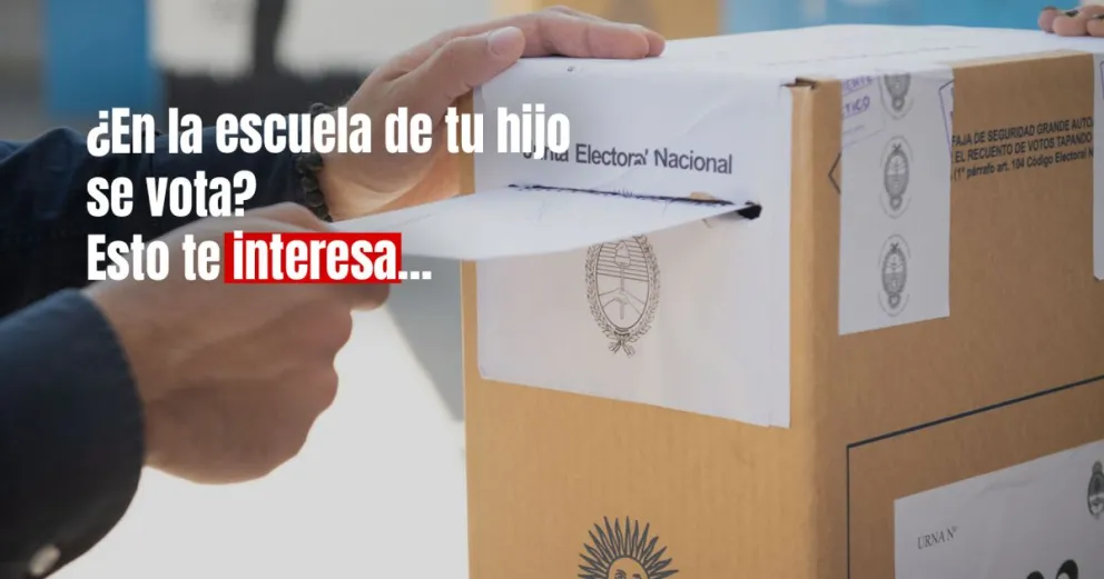 Educación informó cómo se trabajará en las escuelas en que se vota