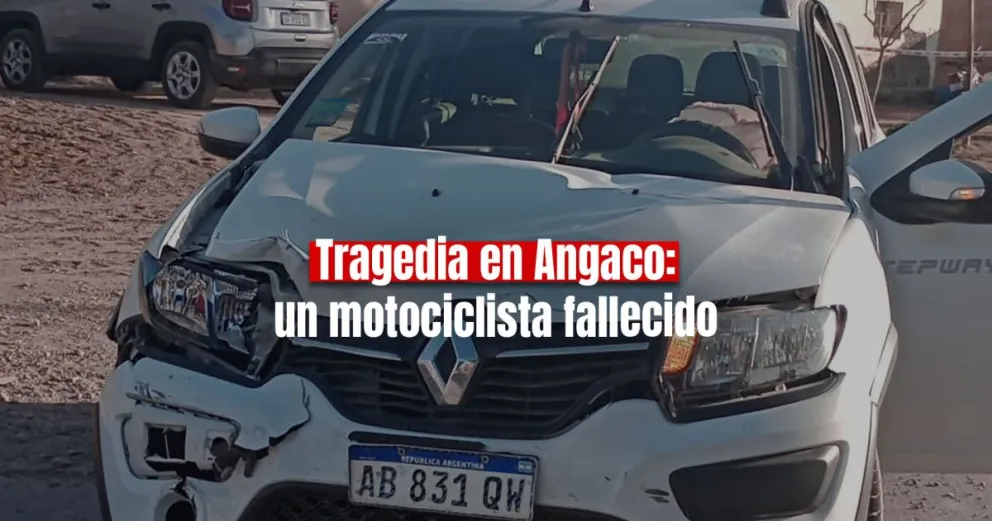Un siniestro vial se cobró una vida en Angaco