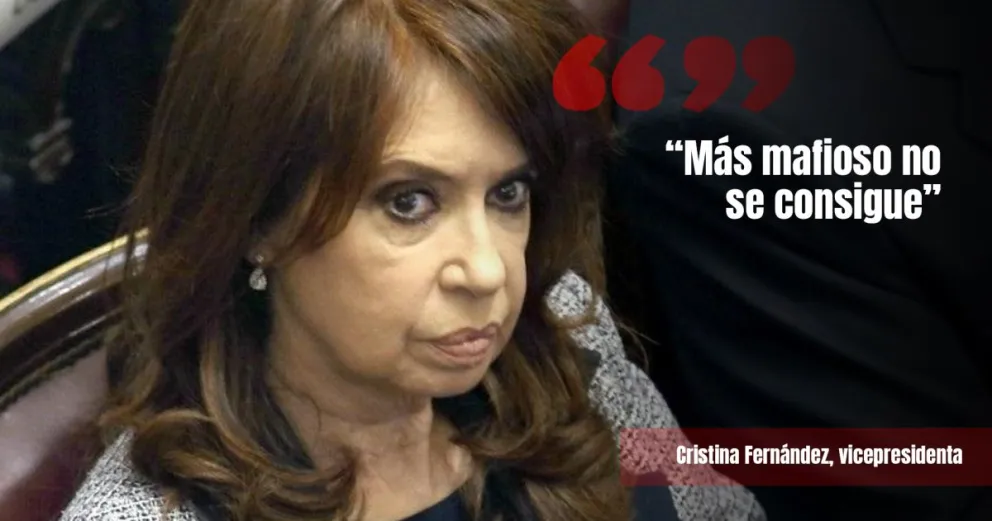 Cristina Fernández dijo que las declaraciones de Macri son del tipo mafiosas 