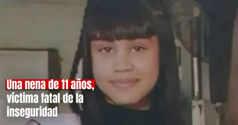 Motochorros mataron a una nena de 11 años cuando iba a la escuela