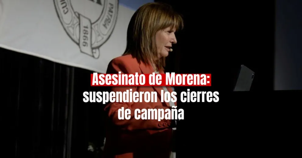 Suspendieron actos de campaña por el asesinato de Morena 
