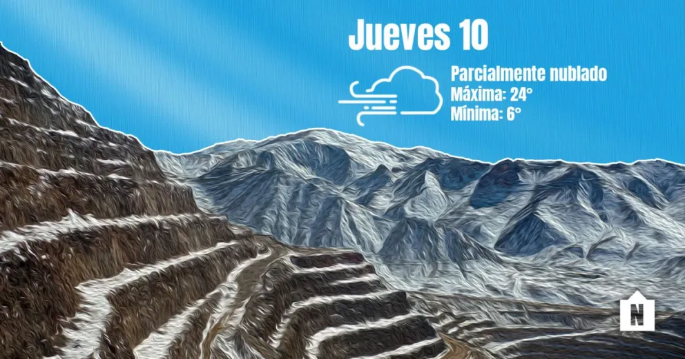 Jueves nublado y con alertas por Zonda