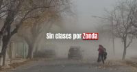 Tres departamentos de San Juan suspenden las clases por Viento Zonda