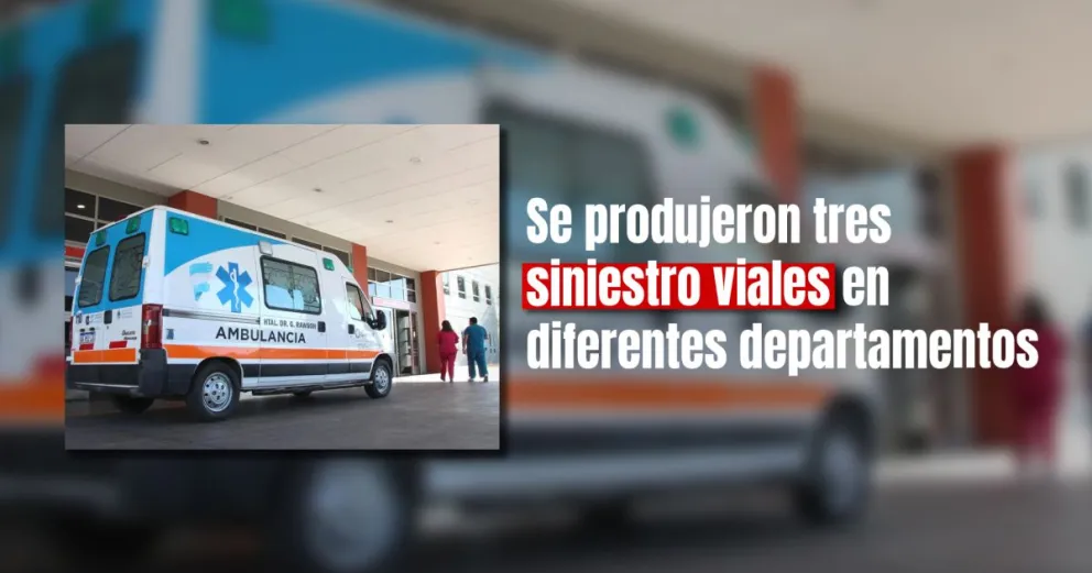 Varias personas heridas y hospitalizadas tras sufrir diferentes siniestro viales  
