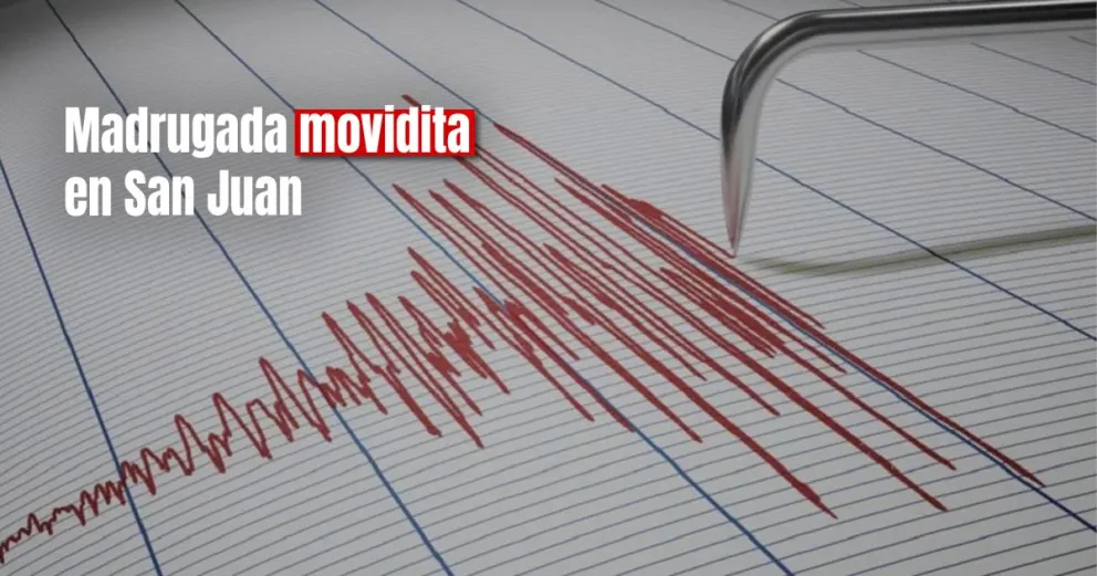 En la madruga de este jueves se sintió un sismo en San Juan