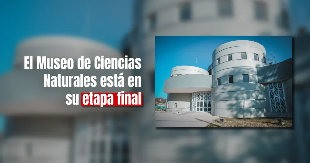La obra del Museo de Ciencias Naturales estará terminada en octubre 