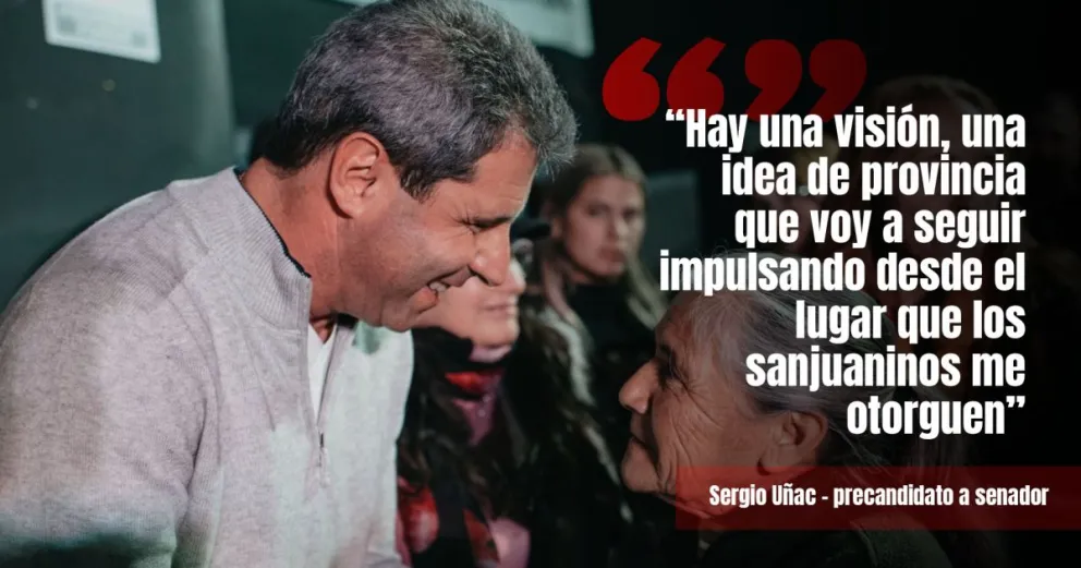 Antes de la veda, Uñac hizo un balanza de la campaña