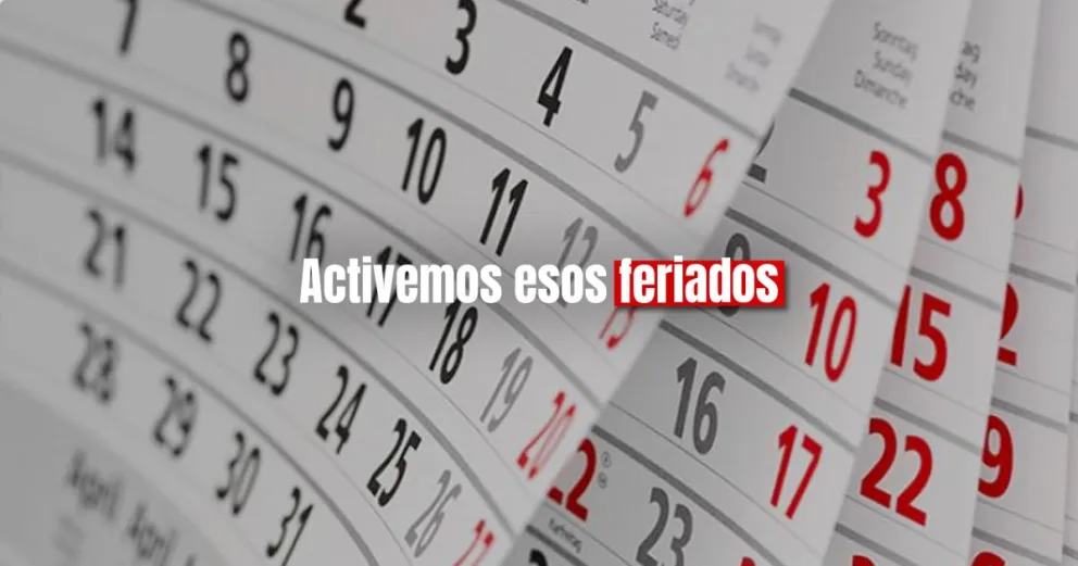 ¿Cuántos feriados quedan en lo que resta del año?