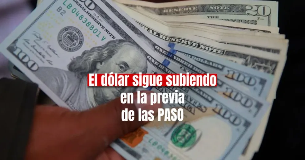 En el último día hábil antes de las PASO, el dólar cerró en $645 en San Juan 